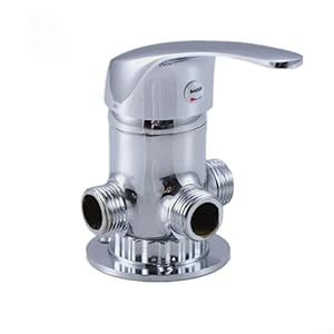 Facaiio 6H91FXL30 Eckventil Verchromt Mehrfachanschluss