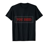 you died, Gamer Desing Game Over