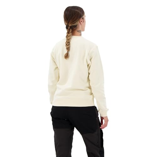 Fjallraven 87230-113 1960 Logo Badge Sweater W Sweatshirt Damen Chalk White Größe XXL