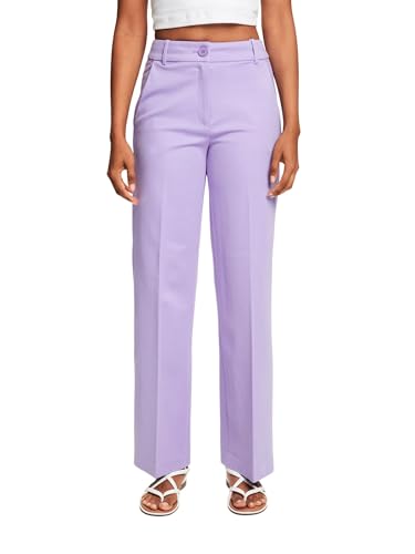 ESPRIT Collection Damen 991eo1b304 Hose, Lavender, 38W / 32L