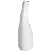 Produktbild Leonardo Home Arco Keramikvase, 1 Stück, geschwungene Form, Vase aus Kermaik für Einzelblumen, besondere Struktur, langstiliege Blumenvase für einzelne Blumen, Höhe 40 cm, weiß, 059009