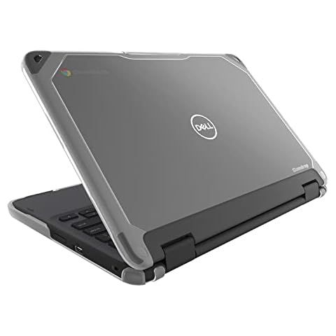 Gumdrop BumpTech Laptop Case Fits Dell Chromebook 3110/3100 (2-in-1) for K-12 Students, Teachers and Classrooms – Drop Tested, Rugged, Shockproof Bumpers for Reliable Device Protection – Black Cover