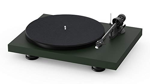 Image of Pro-Ject Debut Carbon EVO Turntable with Sumiko Rainier Cartridge (Green)