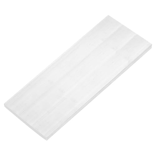 QUARKZMAN Barra Plana de Aluminio Cuadrada, 12mm de Grosor, 100mm de Ancho, 305mm de Largo Placa Plana Cuadrada de Aluminio 6063, 12x100x305mm Aterial Sólido, Stock de Molino Sólido