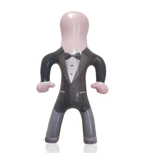 Maniquí masculino inflable rosa para escaparates y eventos de moda 6