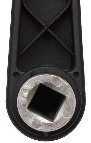 Klappbare Handkurbel Aus Nylon – Mit Vierkantaufnahme 8x8 Mm, Inkl. Feststellschraube, Schwarz, Für Verschiedene Geräte Klappbare Handkurbel Aus Nylon – Mit Vierkantaufnahme 8x8 Mm, Inkl. Feststellschraube, Schwarz, Für Verschiedene Geräte