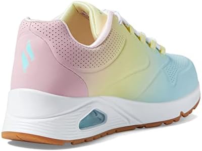 Skechers Kids Street Uno Gen1 - Spectrum Air Sneaker, White/Multi, 11 Little Kid | Image 4
