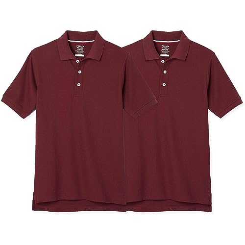 Image of French Toast Boys' 2-Pack Short Sleeve Pique Polo Shirt