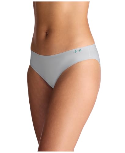 Image of Under Armour Women's 3-pack Pure Stretch No Show Bikini Underwear, All-day Comfort Fit & Ultra-soft