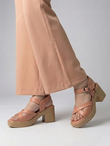 Image of Colo Comfortable & Stylish, Cushioned Footbed Block Heel Sandal for Womens and Girls /Sandal For Women