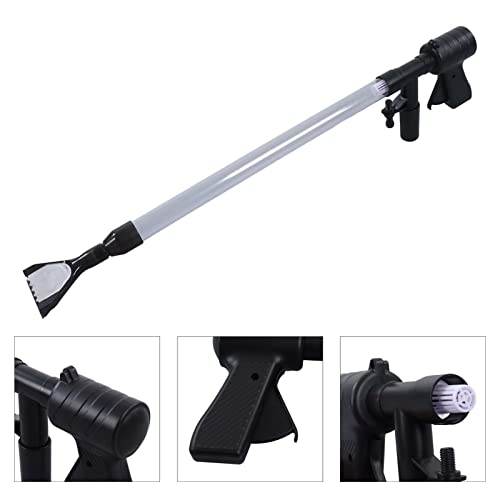 Image of Fish Tank Cleaner Semi Automatic, Aquarium Siphon Vacuum Gravel Cleaner, Pneumatic Sand Washer with 3D Filter Basket, Durable Water Pipe Change Tool for Fish Tank Cleaning and Main