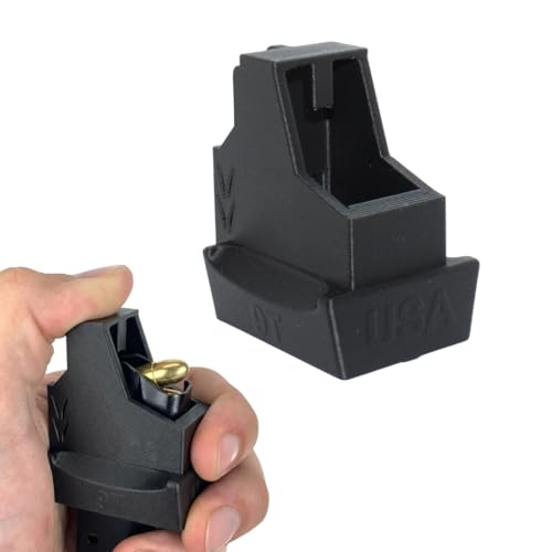 splash n color Magazine Speed Loader for Taurus 9mm, Fits PT111, G2, G2C, G3, G3C - Single Flange - Carbon Fiber