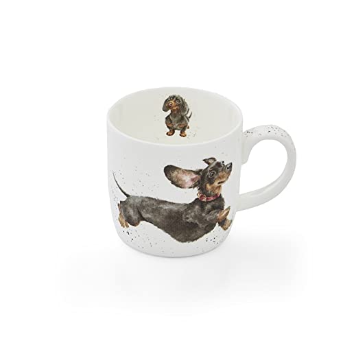 Royal Worcester MMTC5629-XSM Mug en porcelaine fine Blanc 350 ml
