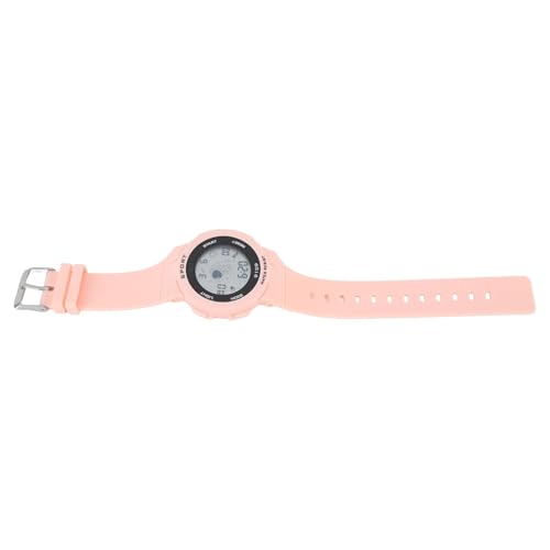 ZJchao Kids Watch Water Watch Swim Watch for Boys Girls with Luminous Alarm 12/24H Day Display WR50M Shockproof Rubber Strap (Light Pink)4