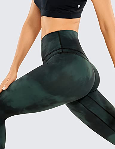 Image of CRZ YOGA Naked Feeling Leggings 25'' | Sleek, Decent Compression, Yoga, Hidden Waistband Pocket, for Women