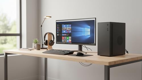 Image of Heavy Duty Assembled Desktop(Core i7-3770 3.40Ghz || 16GB RAM || 512GB SSD || 5G WiFi + Bluetooth II Integrated Graphics II Hdmi /VGA II Ethernet II Win 10 II MS Office