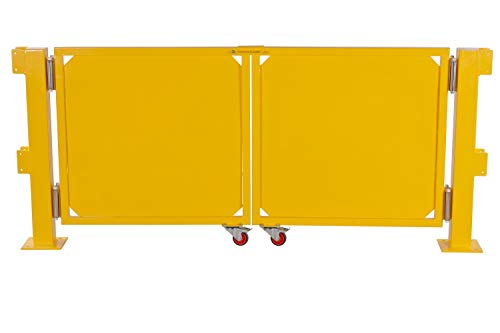 Steel Swinging Gate Set of 2 Swinging Gates with End Posts