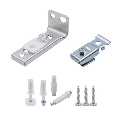 Kit de Herrajes para Puerta de Clóset Plegable para Puertas de Clóset Bi-Fold y deslizantes