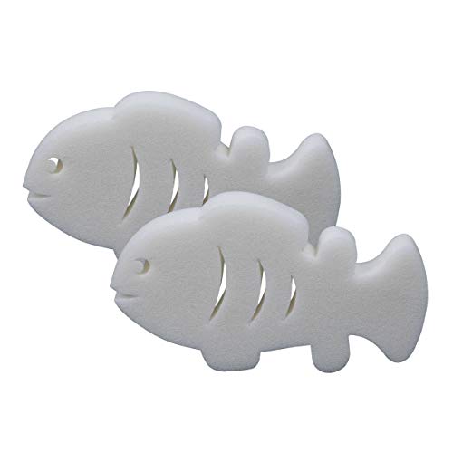 ZOTEE Oil-Absorbing Sponge Devours Scum, Slime & Grime - Perfect Absorber for Hot Tub, Spa and Swimming Pool 2 Pack