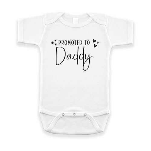 Promoted to Daddy Pregnancy Announcement Infant Bodysuit - Suprise Gift for Dad