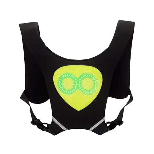 Gilet lumineux de course pour cyclisme, randonnée nocturne et camping en plein air