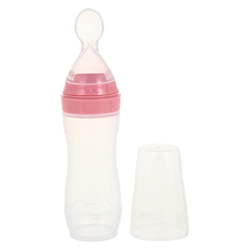 ERINGOGO シリコン製ベビーフードフィーダー 食べ物をすりぶさずに給餌可能 母乳や果物ピューレ対応 歯が生え始めのちゃん用 自立式設計 衛生的給餌スプーン一体型