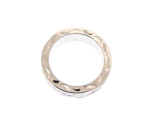 925 Sterling Silver 6mm Hawaiian Scroll Hand Engraved on Side Heavy Ring Band size 3 to 142