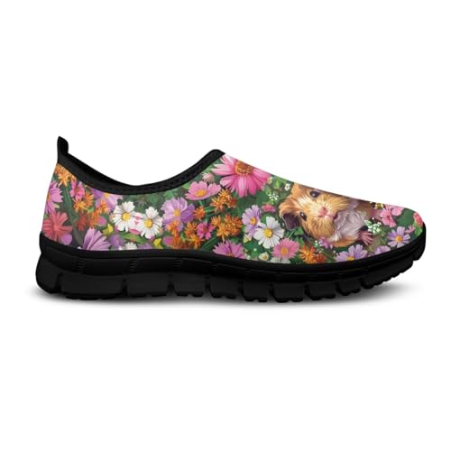 JoyLamoria House Shoes for Women Basic Mesh Non Slip Walking Nurse Travel4