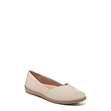 LifeStride Womens Notorious Ballet Flat, Almond Milk, 10 Wide US