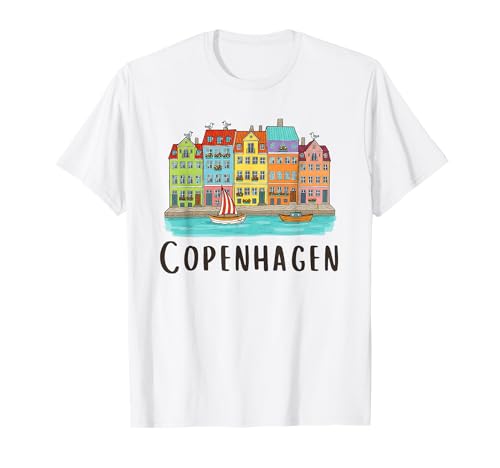 Copenhague Danemark/Copenhague T-Shirt