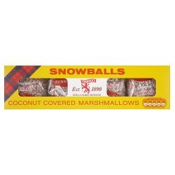 Tunnocks Schneebälle, 4 Packungen, 30 g, 12 Stück