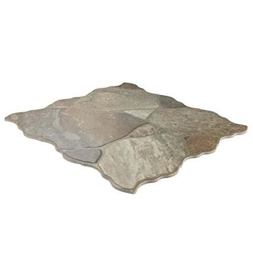 Somertile FEM18CAGR Merola Tile Canet Gris 17 Inch X 17 Inch Porcelain Floor And Wall Tile thumb #6