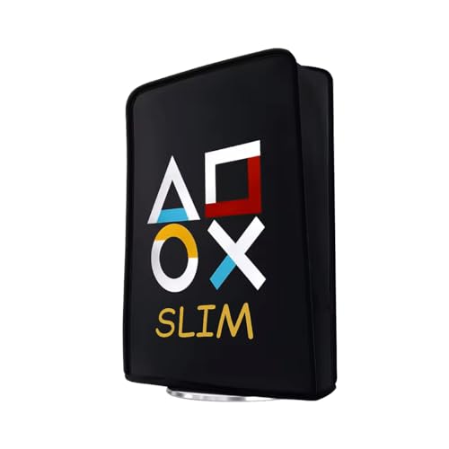 Image of OIVO INDIA Dust Protective Cover for PS5 Slim Console Accessories Case , Anti Scratch Waterproof Sleeve Compatible for Sony PlayStation 5 Slim Digital & Disc Edition (PS5 Slim Version ONLY)