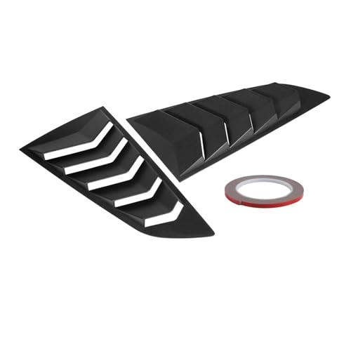 Side Window Louver Cover Sun Shade Vent Compatible For 2014-2019 C7 Corvette (Stingray/Grand Sport / Z06 / Z51 / ZR1) In GT Lamb