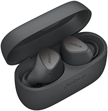Jabra Elite 3 in Ear Wireless Bluetooth Earbuds – Noise Isolating True Wireless Buds with 4 Built-in Microphones for Clear Calls, Rich Bass, Customizable Sound, and Mono Mode - Dark Grey