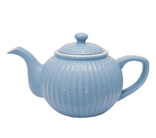 GreenGate - Teekanne - Alice - Porzellan - Sky Blue - 1 l