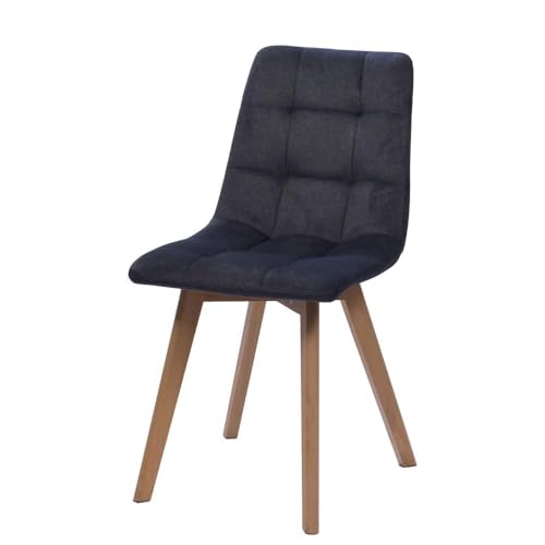 Amadeus - Chaise Archibald Grise (Lot de 2)