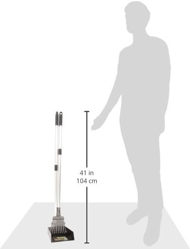 Miniatura 2 de Cider Mills Precision Pet Little Stinker - Cuchara para excrementos de alta resistencia con rastrillo