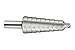 Dormer G3141220 Conical Drill, Nr. 1220, Bright Coating, High Speed Steel, 76 mm Full Length