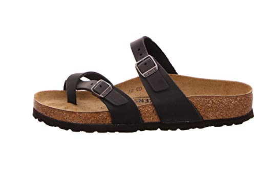 Birkenstock Women's Mayari Greased Leather Sandals3