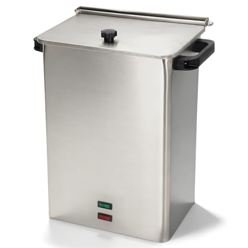 E-1 Stationary Heating Unit Tabletop with 4 Standard Heat Packs Heating Unit with Consistent Moist Heat Up to 165F Constructed From High-Quality Stainless Steel & Easy to Maintain