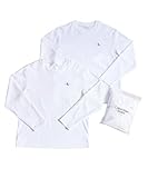 [カルバン クライン] 【ブランド公式】 2枚セット ユニセックス CK ロゴ ロングスリーブ Tシャツ J400464 XL BRIGHTWHITEYAF