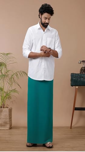 Image of pure cotton lungi for men