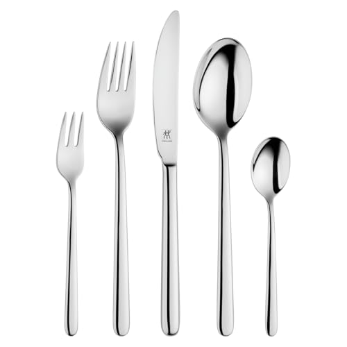 ZWILLING Newcastle Besteck Set, 30-teilig, Für 6 Personen, 18/10...