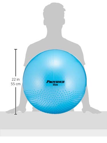 Yes4All バランスボール 青/オレンジ 直径60cm Yes4All バランスボール 青/オレンジ 直径60cm