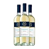 Colomba Bianca Chardonnay Sicilia 75 cl Vino blanco (Caja de 3 Botellas de 75 cl)