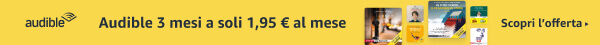 Audible 3 mesi a 1,95 €
