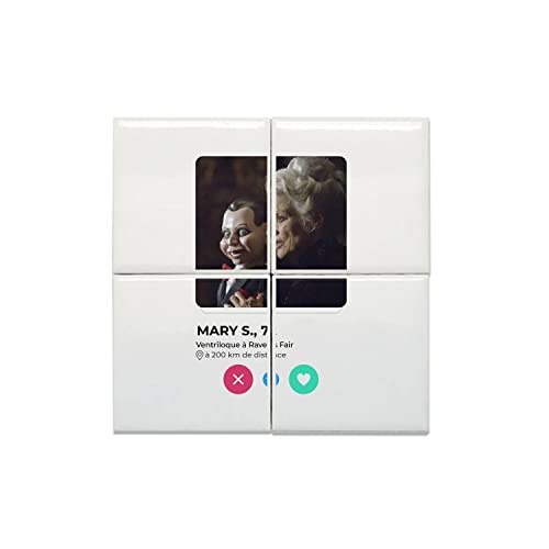 Carreaux céramique Mary Shaw cadeau idéal pour fan de cinéma horreur