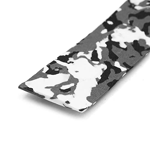 uxcell 2pcs White Black Foam Camouflage Design Anti Slip Handlebar Tape Bar Grip Wrap for Mountain Bike Cycling - Thumbnail 6