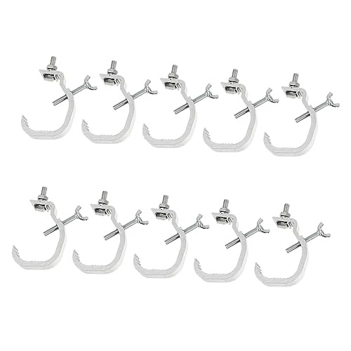 Crochets LED suspendus Anneome x10 - Fixations durables pour lampes de scène et maison